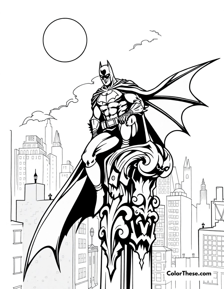 Batman Coloring Pages