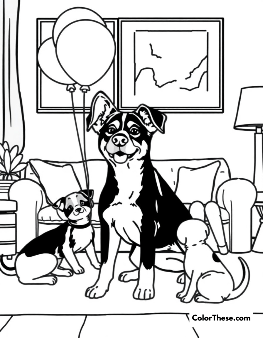 Bluey Coloring Pages