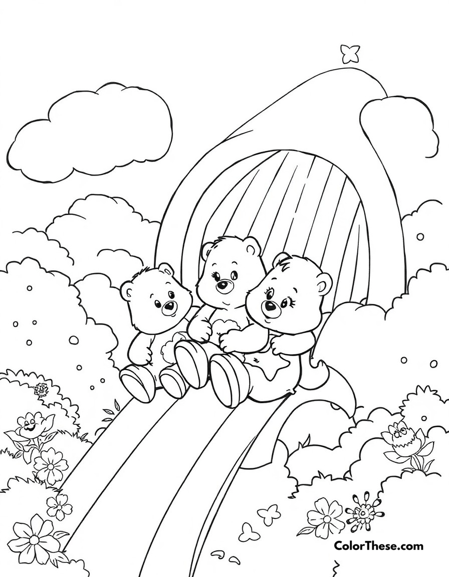 Care Bears Coloring Pages