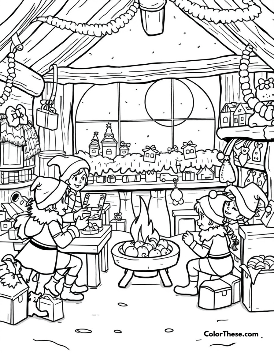 Christmas Coloring Pages