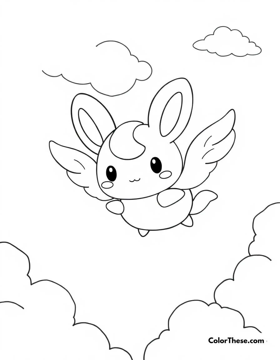 Cinnamoroll Coloring Pages