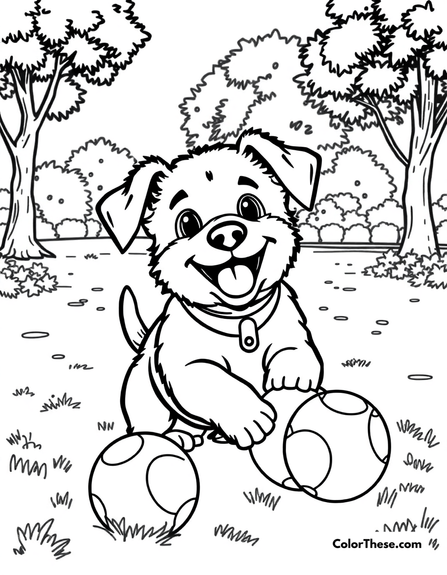 Dog Coloring Pages