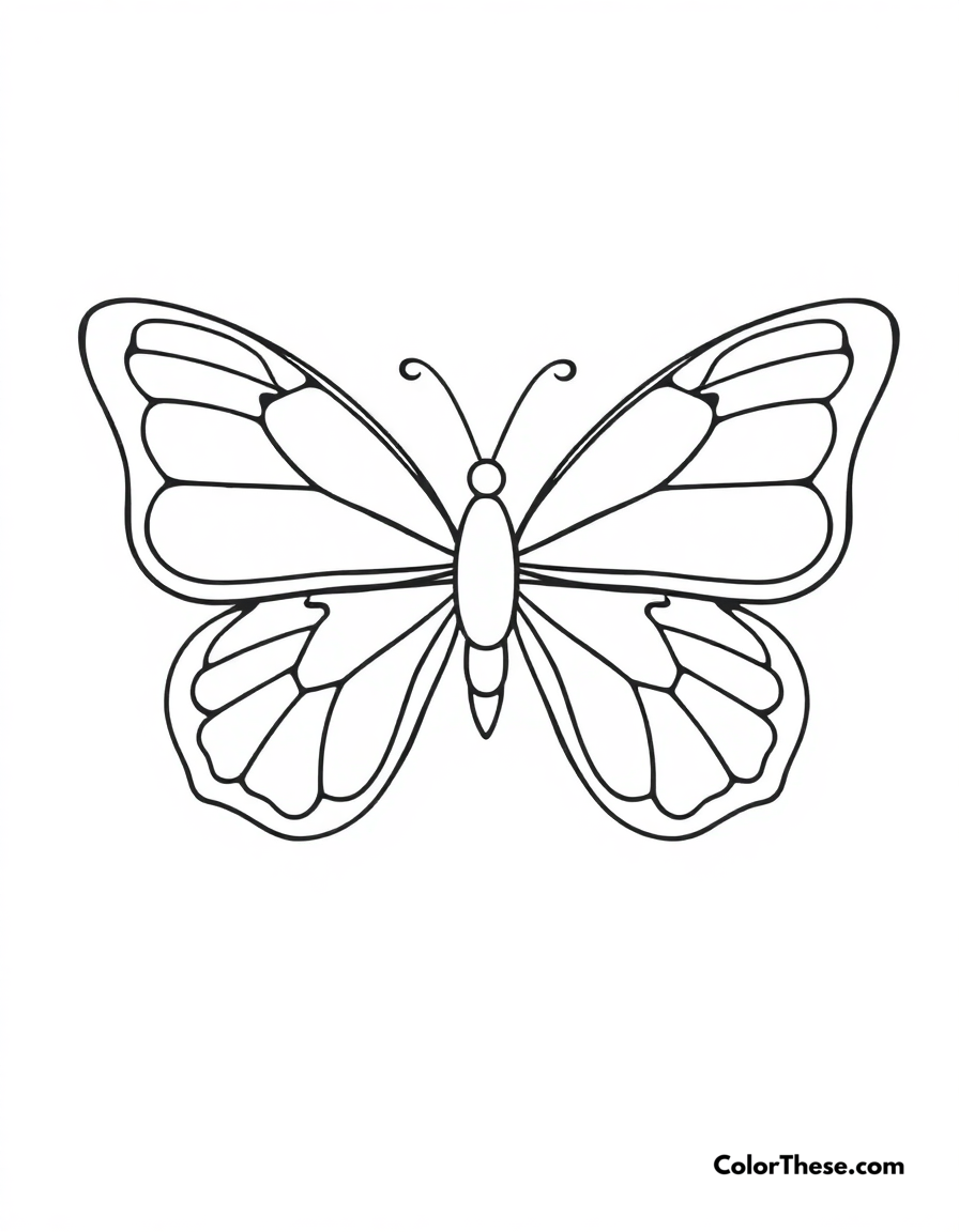 Easy Coloring Pages