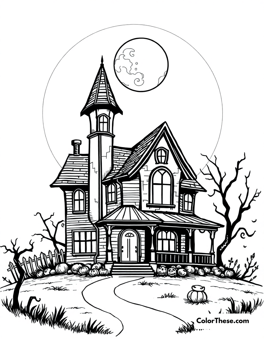 Halloween Coloring Pages