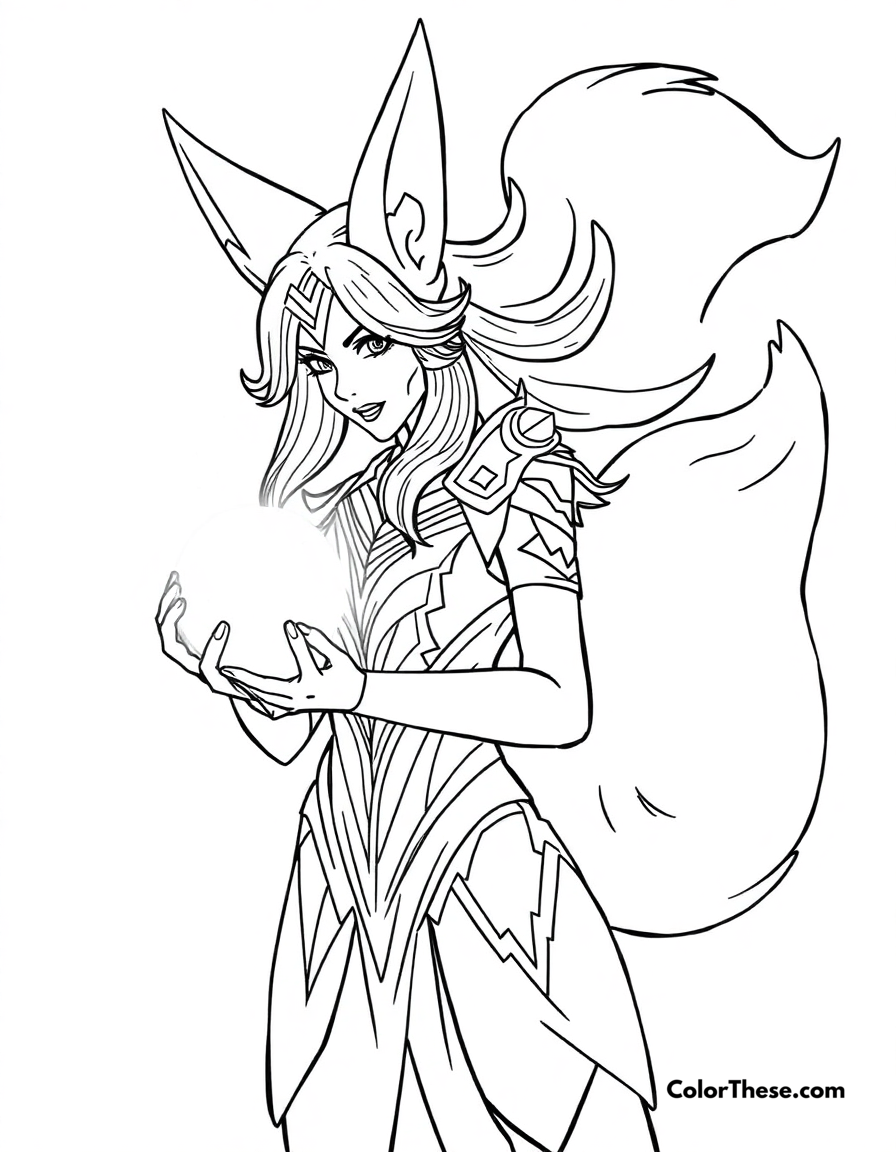 League of Legends Coloring Pages